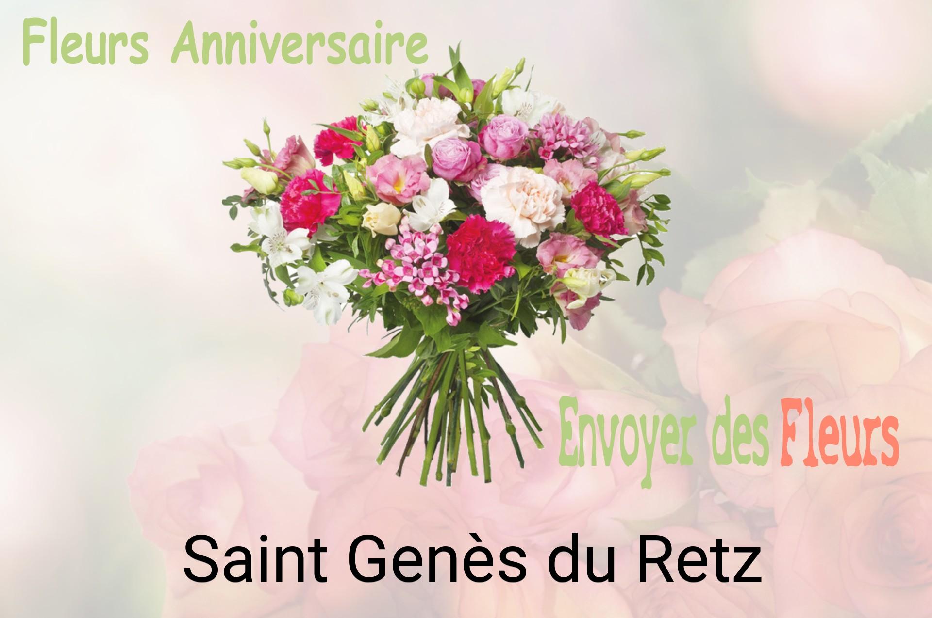 Bouquet de fleurs d’anniversaire livré à Saint-Genès-du-Retz