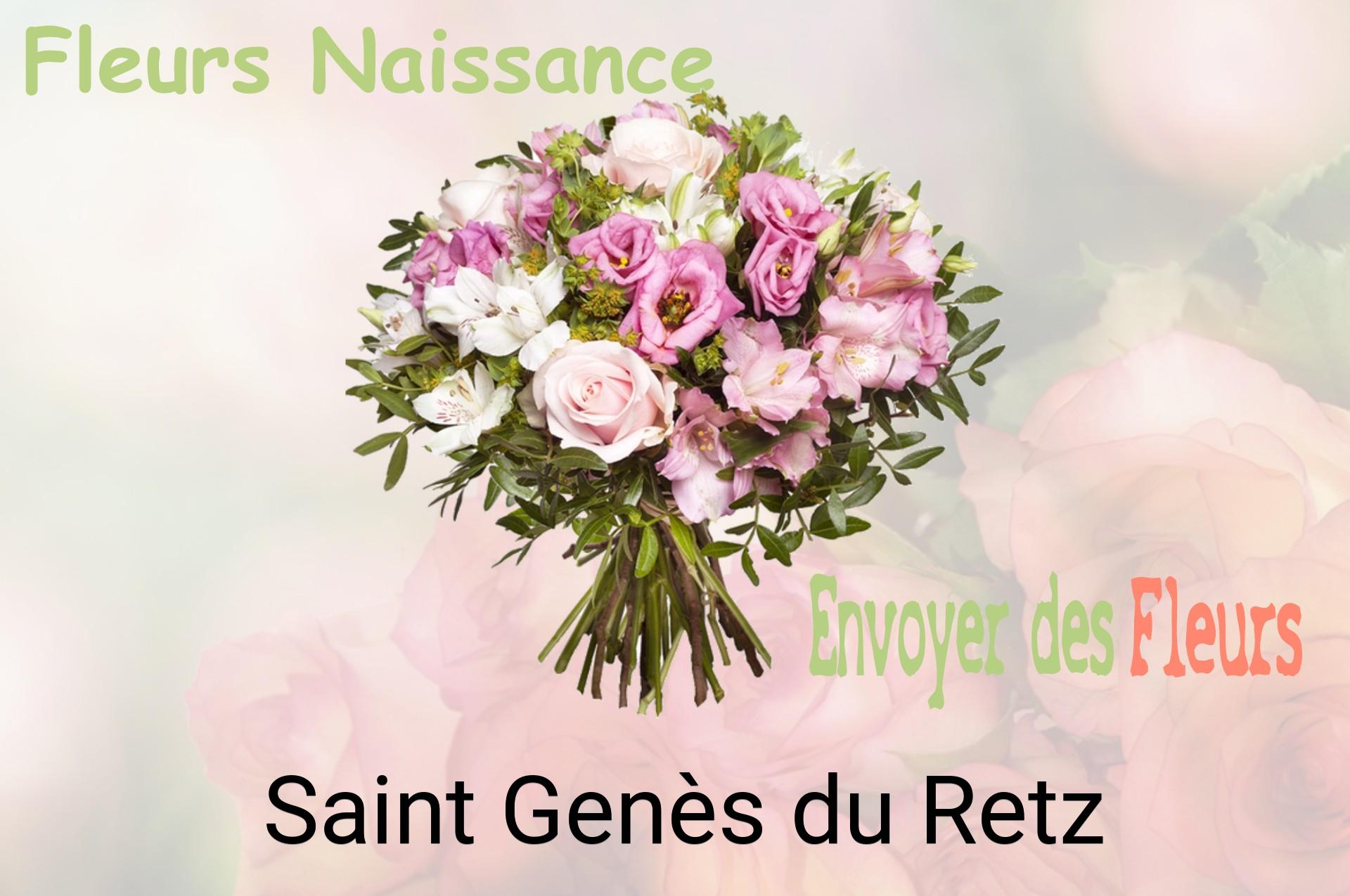 Bouquet de fleurs de naissance livré à Saint-Genès-du-Retz
